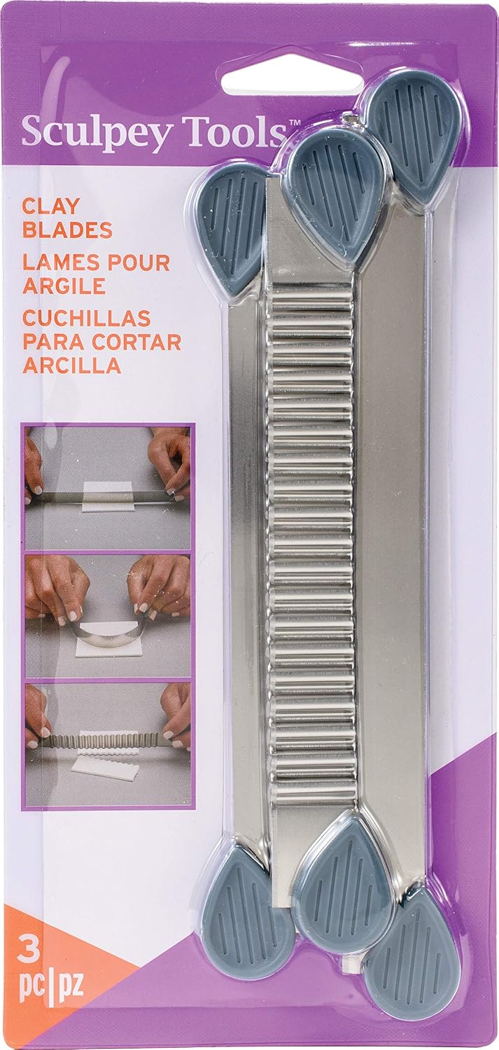 Polyform Sculpey Super Slicer with Handles, Silver, 1