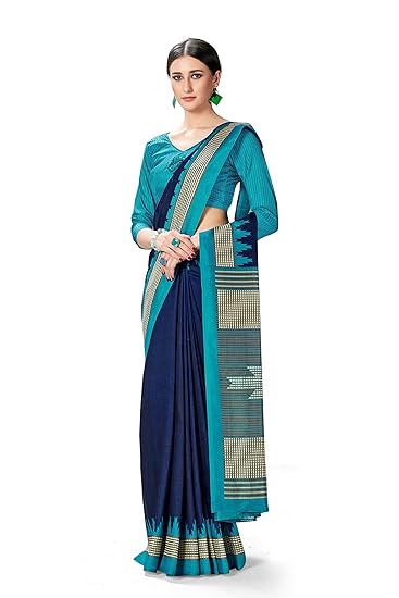 Saree For Women Silk Cloth With Blouse Piece
