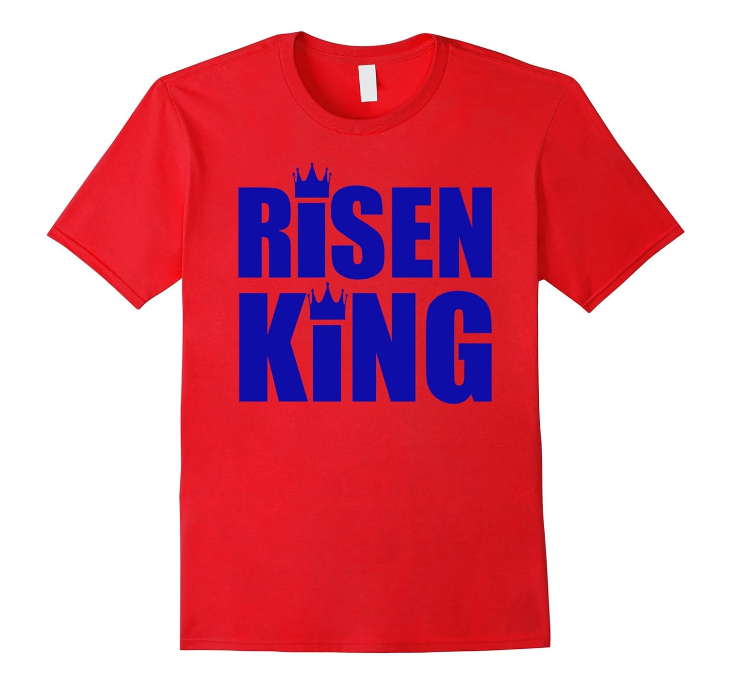 Christian Religious TShirt Risen King-Rose