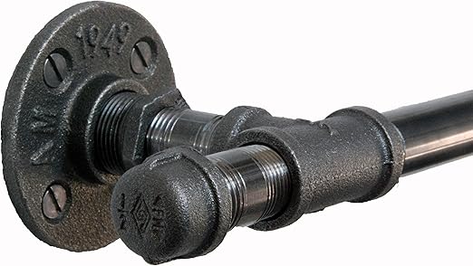 Fe20six Curtain Pole Rail Window Industrial Pipe Pipework Iron