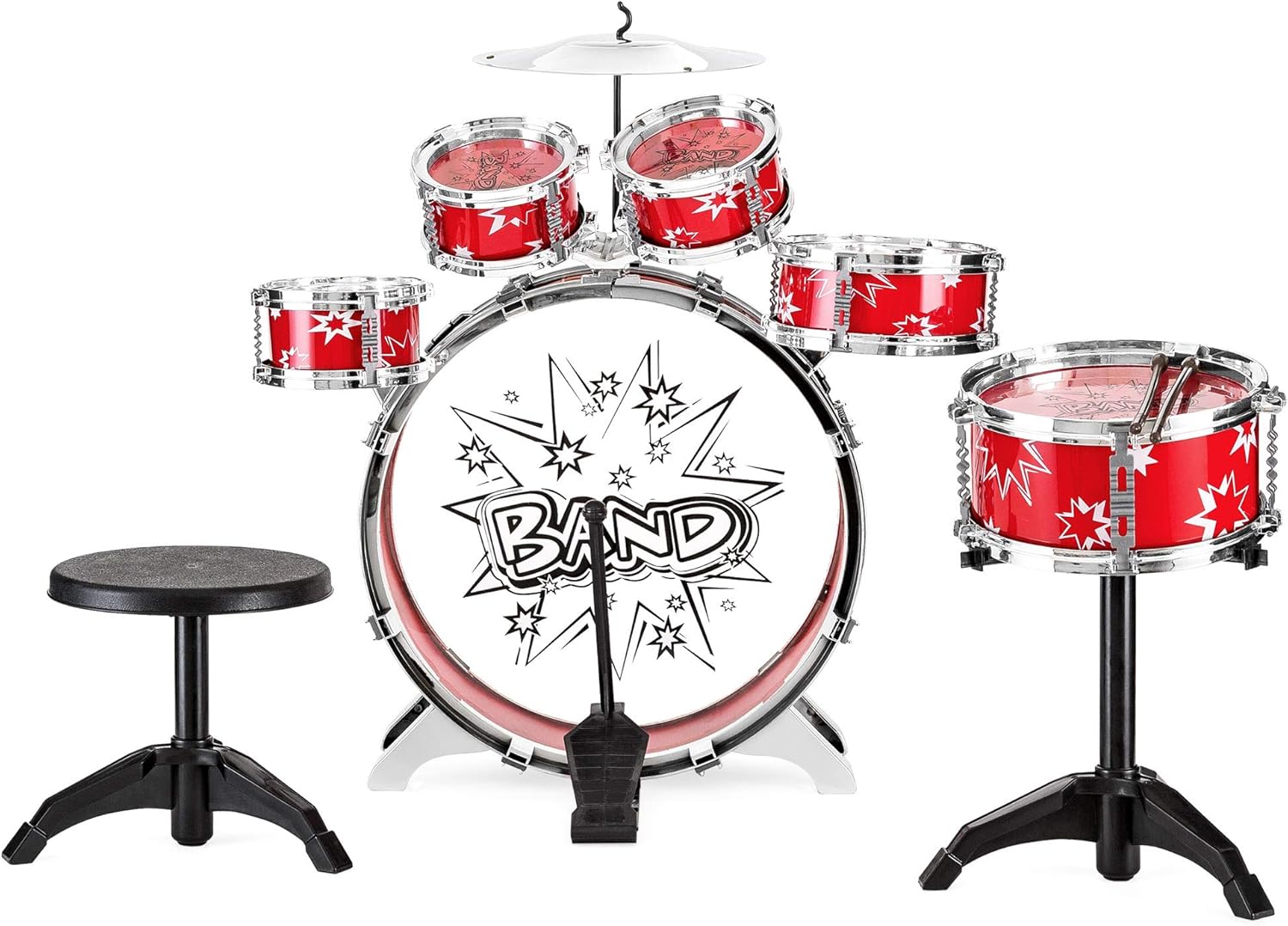 11 piece drum set