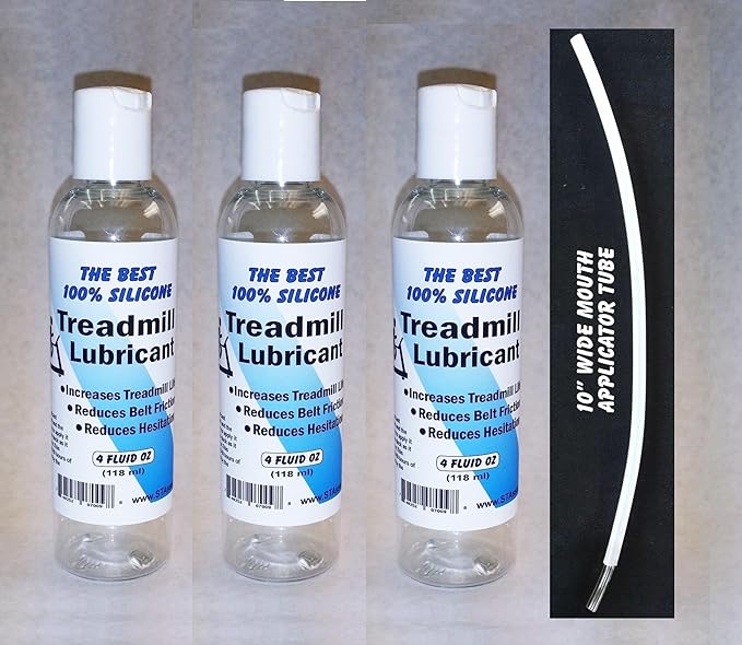 12oz of Premium 100 (500 CST) Silicone Treadmill Belt Lubricant Lube