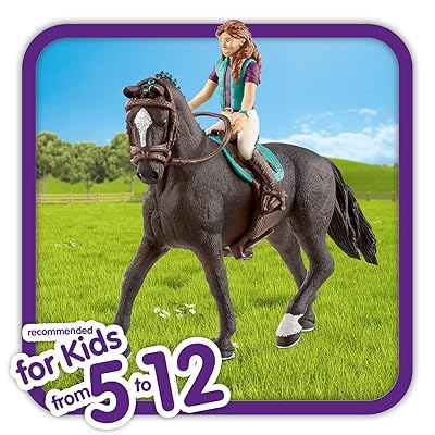 Buy Schleich Horse Club Horse Rider Lisa And Storm The Horse Toy For Kids Ages 5 12 Online In Indonesia B07lb4ny53