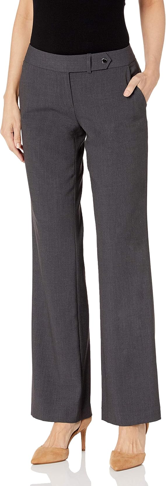 Calvin Klein Womens Classic Fit Straight Leg Suit Pant Amazon.ca