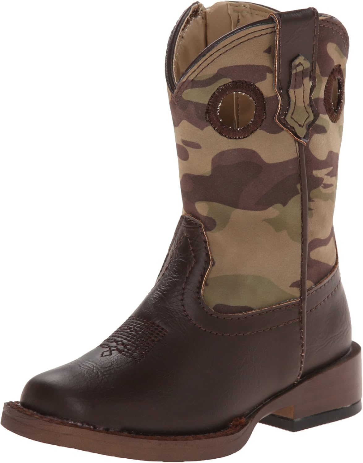 camo cowgirl boots square toe