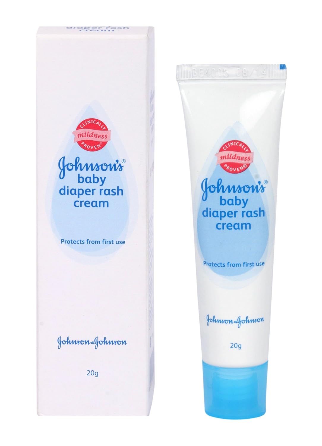 johnson's baby diaper rash cream 20g