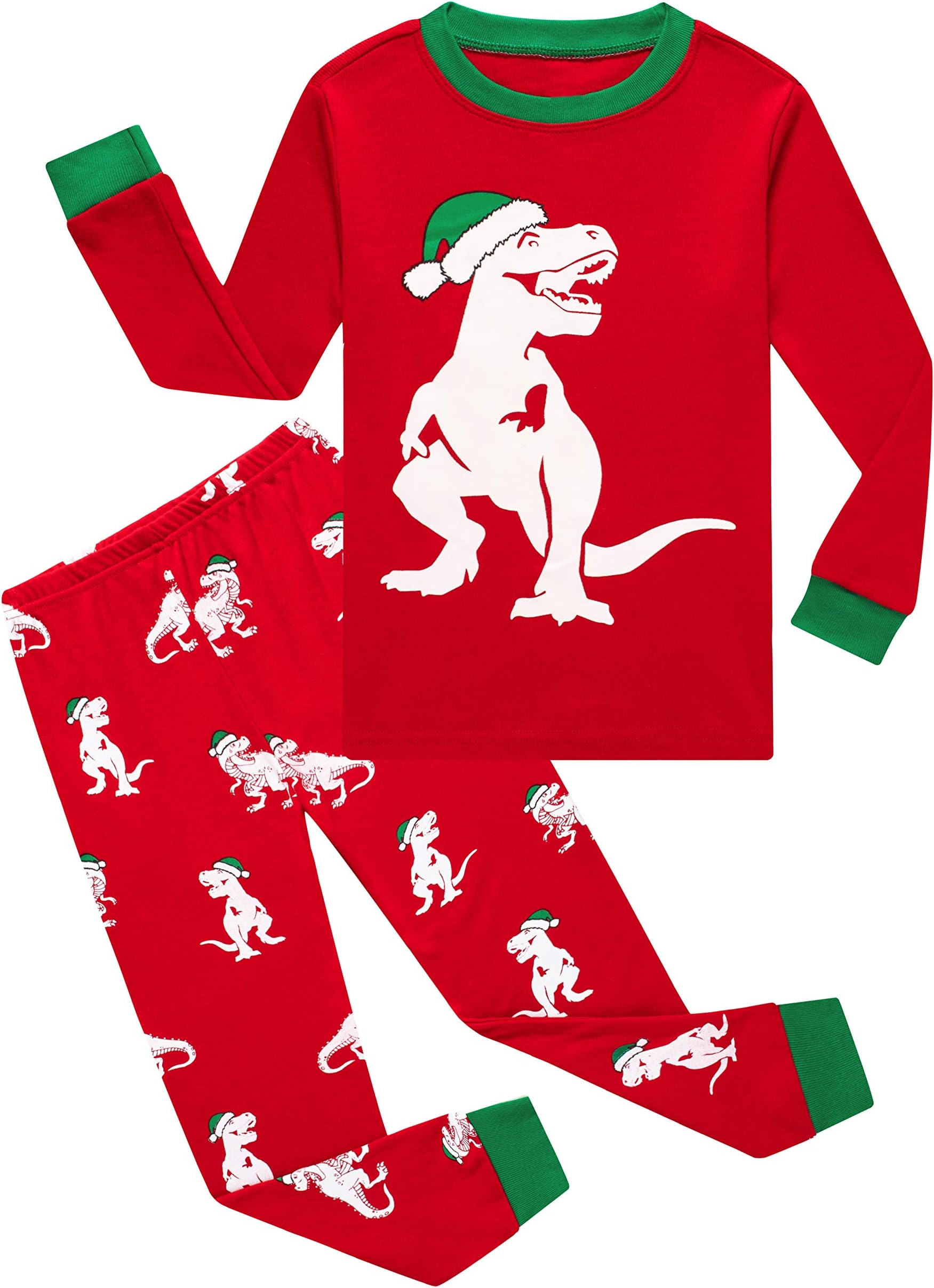 Children Pajamas Boys Pjs Cotton Toddler Kids Sleepwear Set