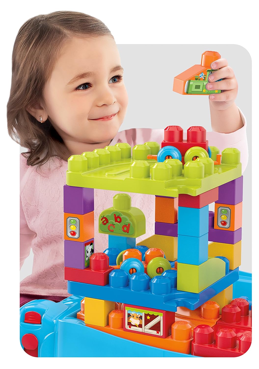 fisher price mega bloks build n learn table