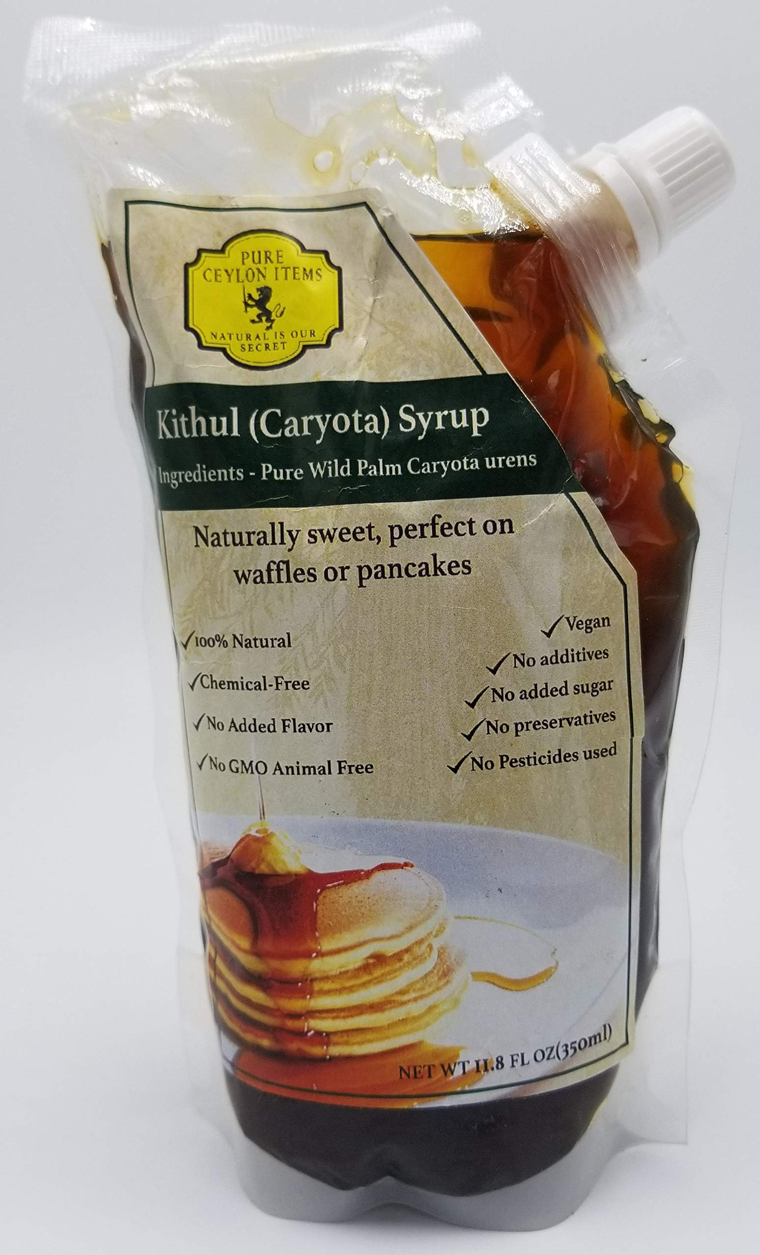 All Natural Kithul Syrup (Caryota) Treacle 350ml NO SUGAR ADDED