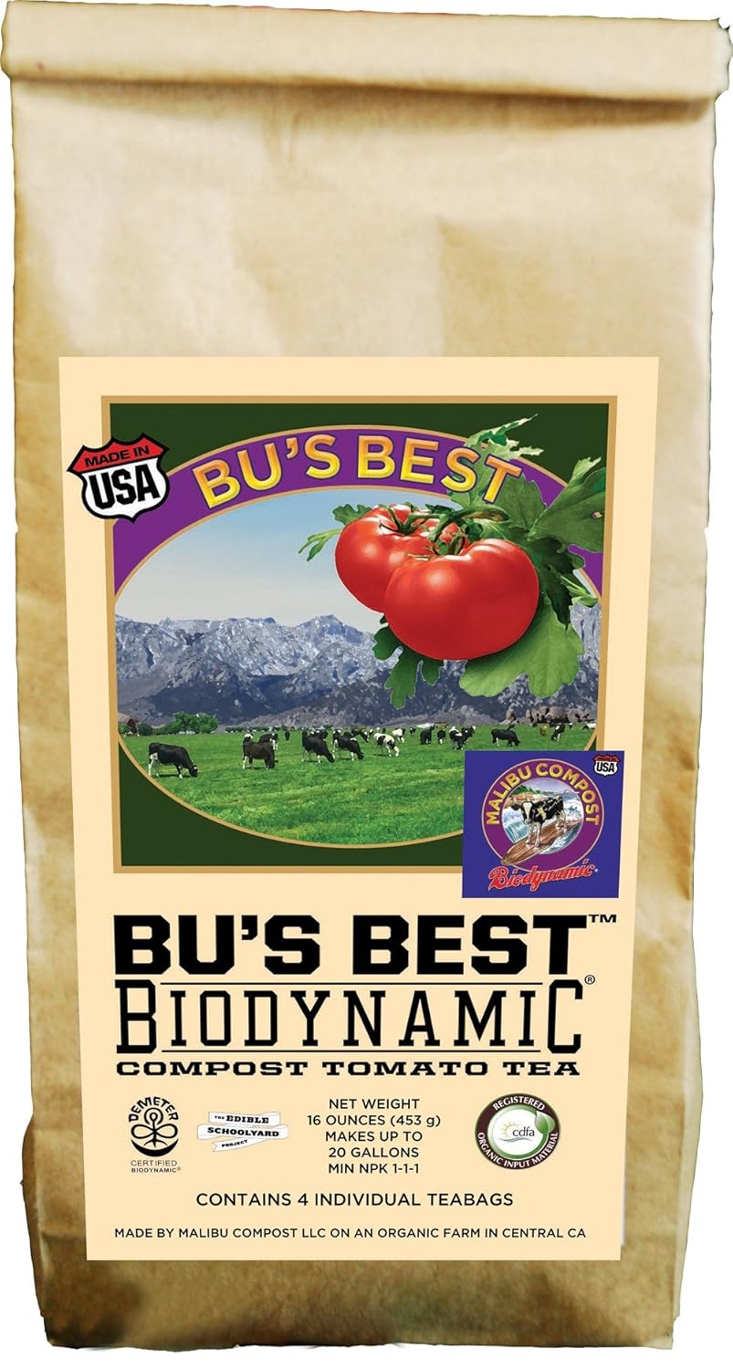 Malibu Compost Bu's Best Brew Biodynamic Compost Tomato Tea, 1 lb