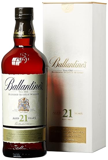 Ballantine's 21 Years Old Blended Scotch Whisky mit Geschenkverpackung (1 x 0.7 l)