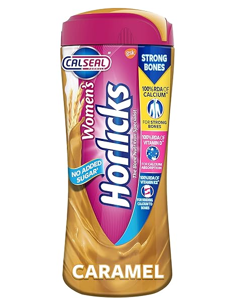 Horlicks Women's Health and Nutrition drink - 400g Pet Jar (Caramel flavor)