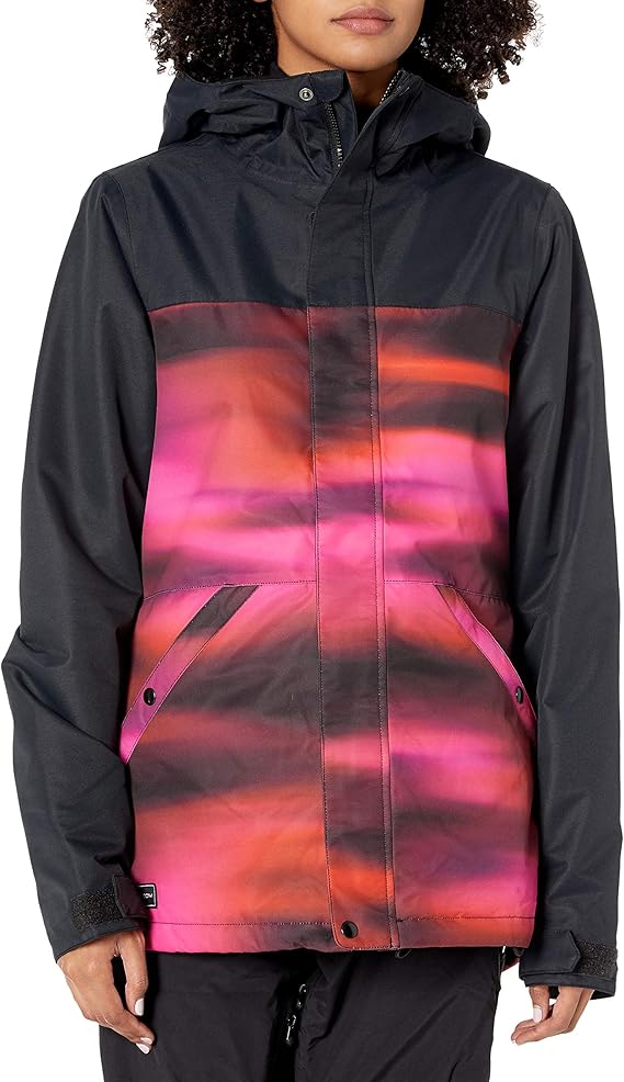 volcom bolt mauve 10k snowboard jacket