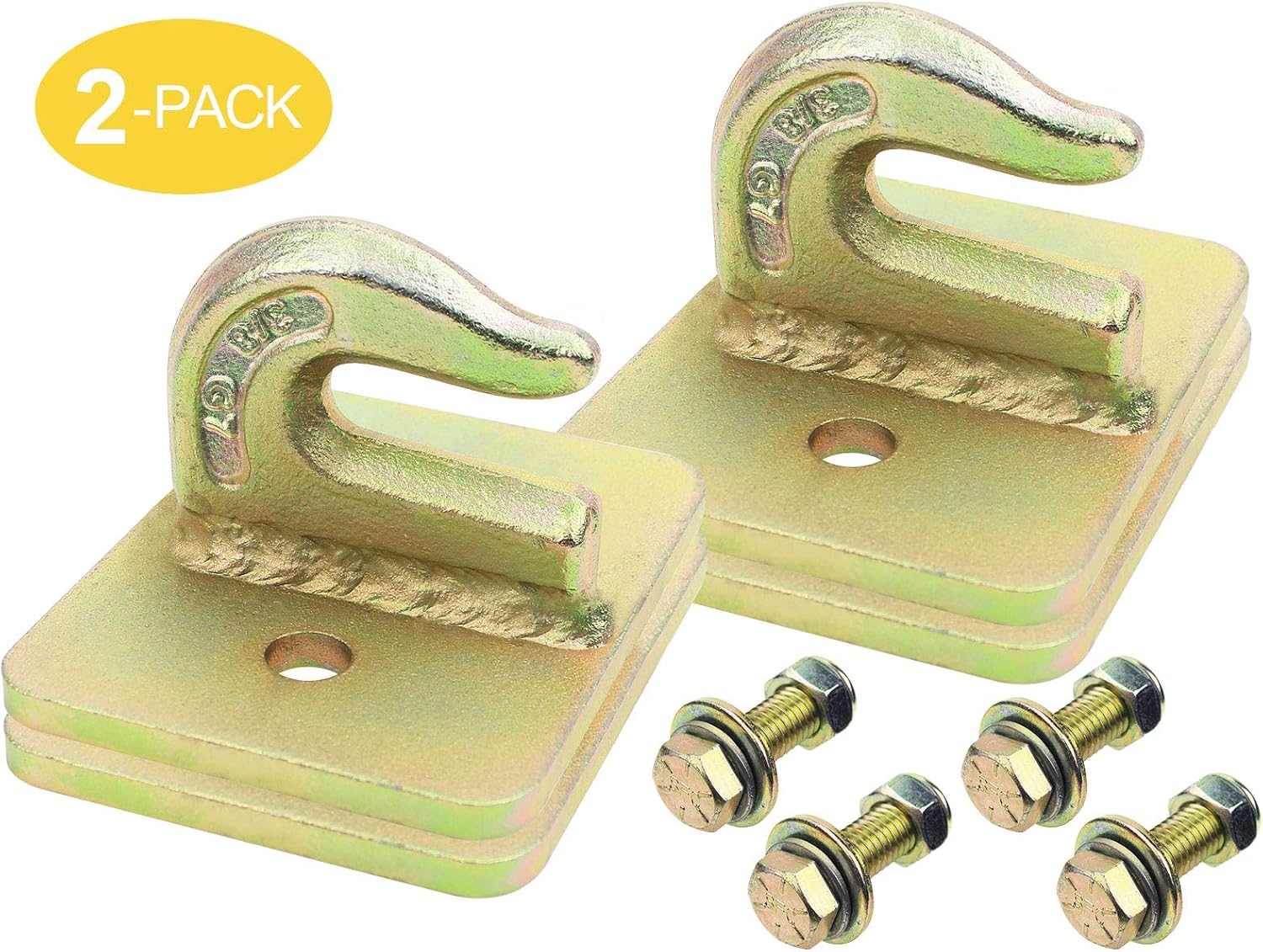 Heavy Duty Grade 70 Grab Chain Hooks Tractors Loader Bucket UTV