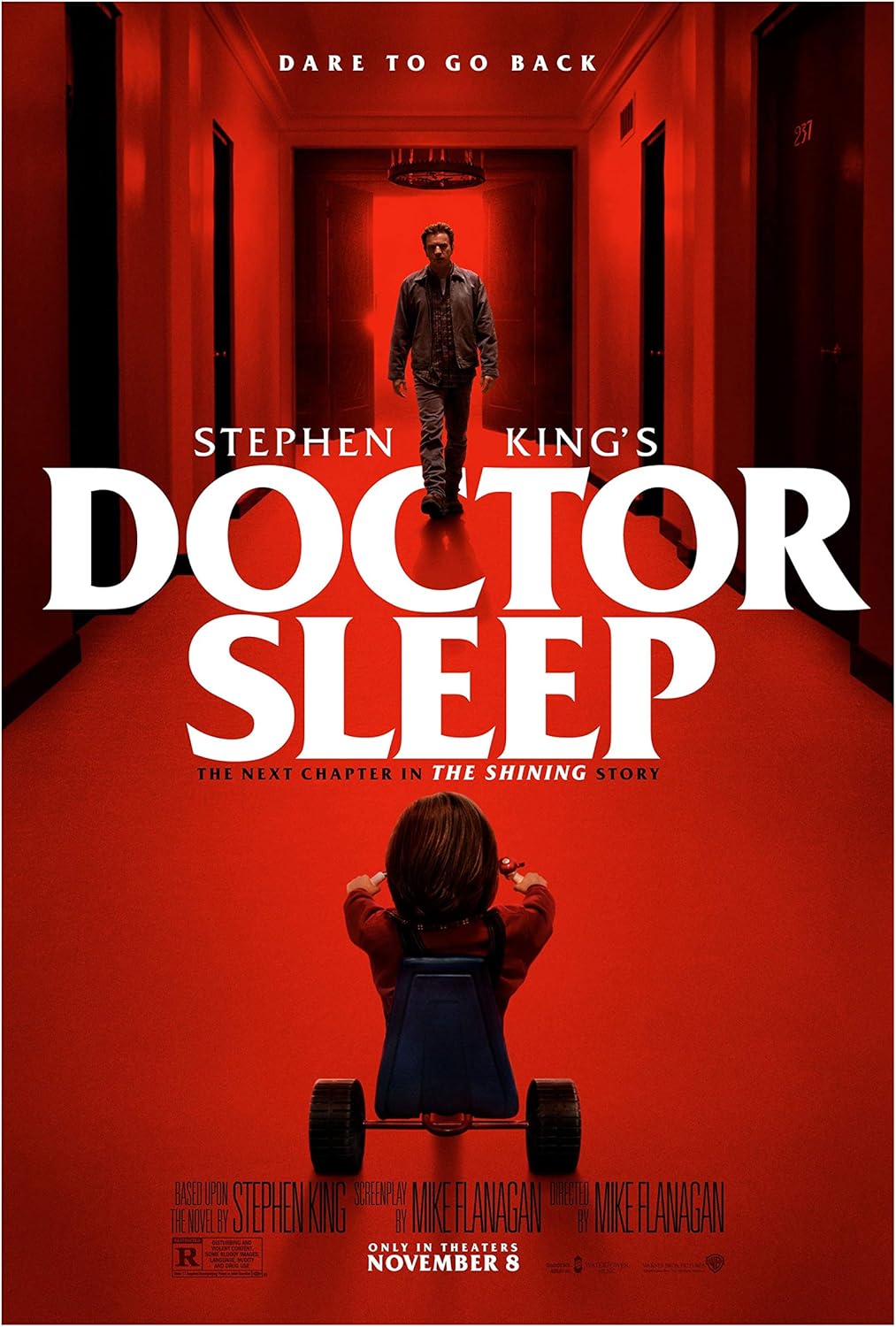 Fullfillment Posters Doctor Sleep Movie Poster Glossy Print Photo Wall Art The Shining Rebecca Ferguson, Ewan McGregor, Jacob Tremblay Sizes 8x10 11x17 16x20 22x28 24x36 27x40#1 (11x17 inches)