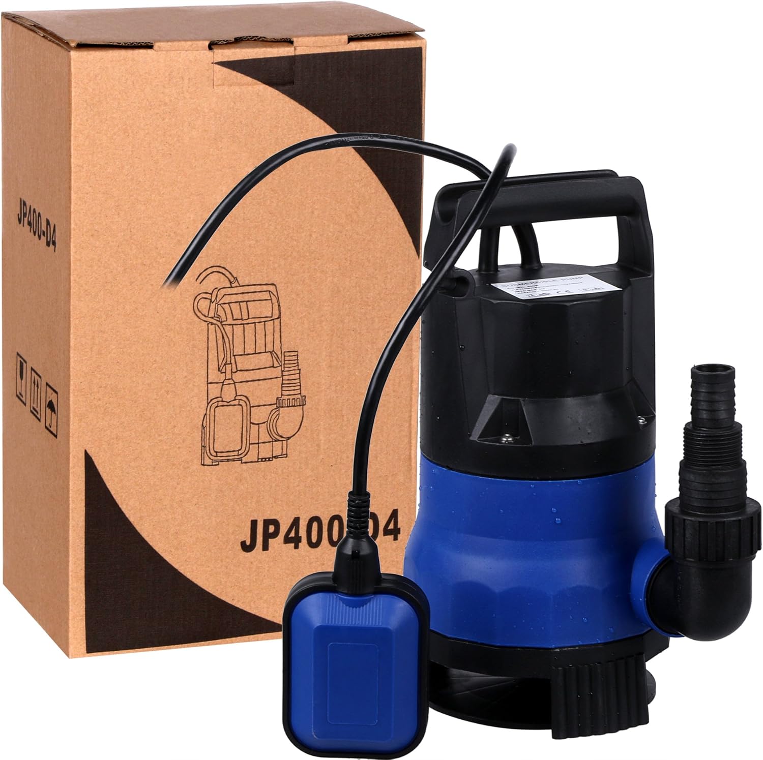 Portable Sump Pump 1/2 HP Submersible Pumps Electric Water ...