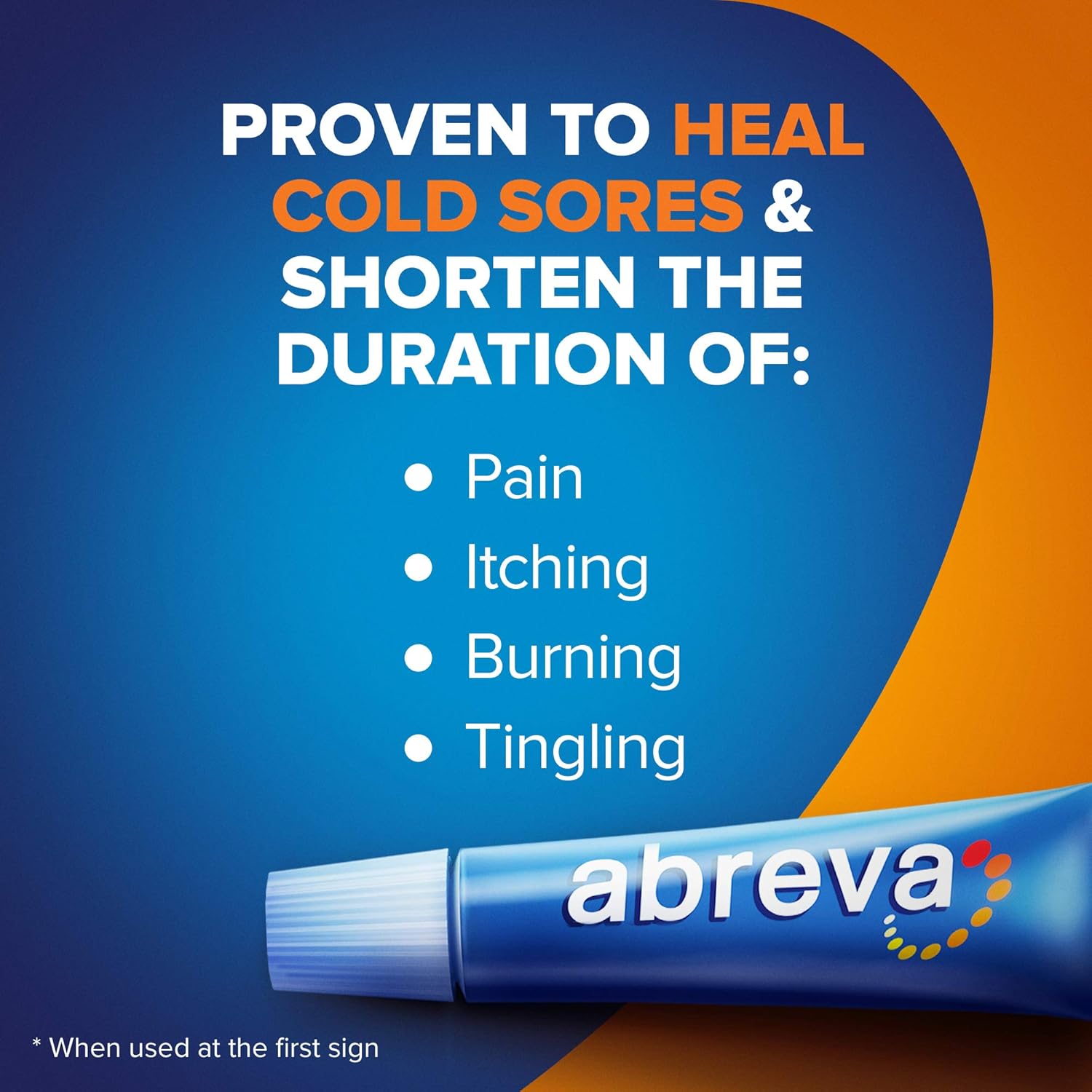 Abreva Cold Sore & Fever Blister Treatment, .07 oz: Health & Personal Care