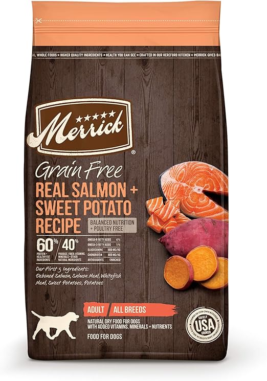 nutrition first grain free dog food salmon & potato