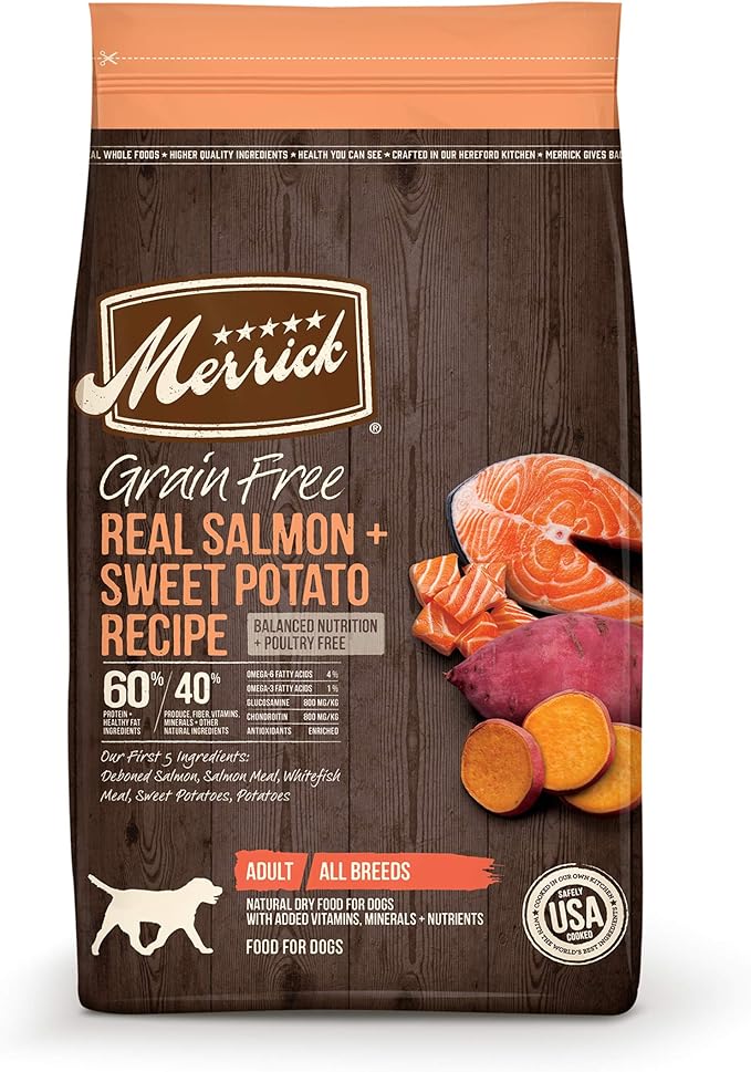 nutrition first grain free dog food salmon & potato