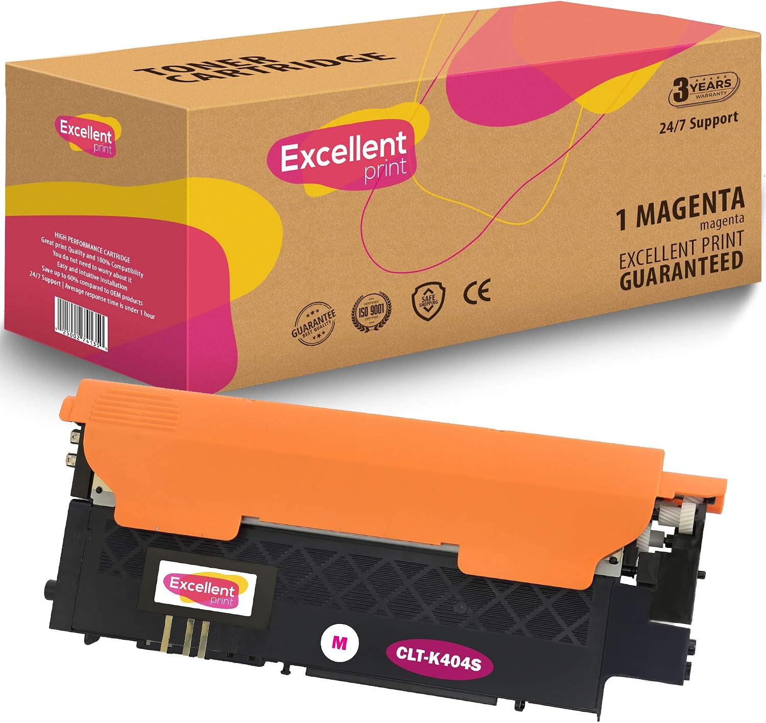 Excellent Print CLT-K404S CLT-C404S CLT-M404S CLT-Y404S Compatible Toner cartridge for Samsung Xpress SL-C430W SL-C430 SL-C480W SL-C480FW