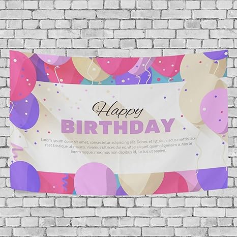 Amazon Co Jp タペストリー ハッピーバースディ Happy Birthday 誕生日 ハッピーバースデイ 喫茶店 カフェ 飾り用 装飾用 インテリア 引越しのお祝い 壁飾り 多機能 個性 壁掛け 模様替え ブランケット 人気 飾り付け 装飾 パーティー 飾り付けセット 装飾用品 壁画