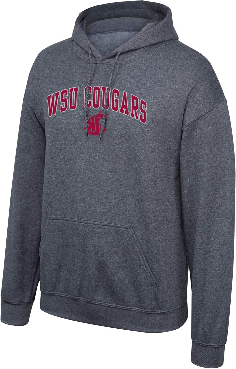 Elite Fan Shop Fan Favorite Dark Heather Arch Hoodie Sweatshirt : Clothing