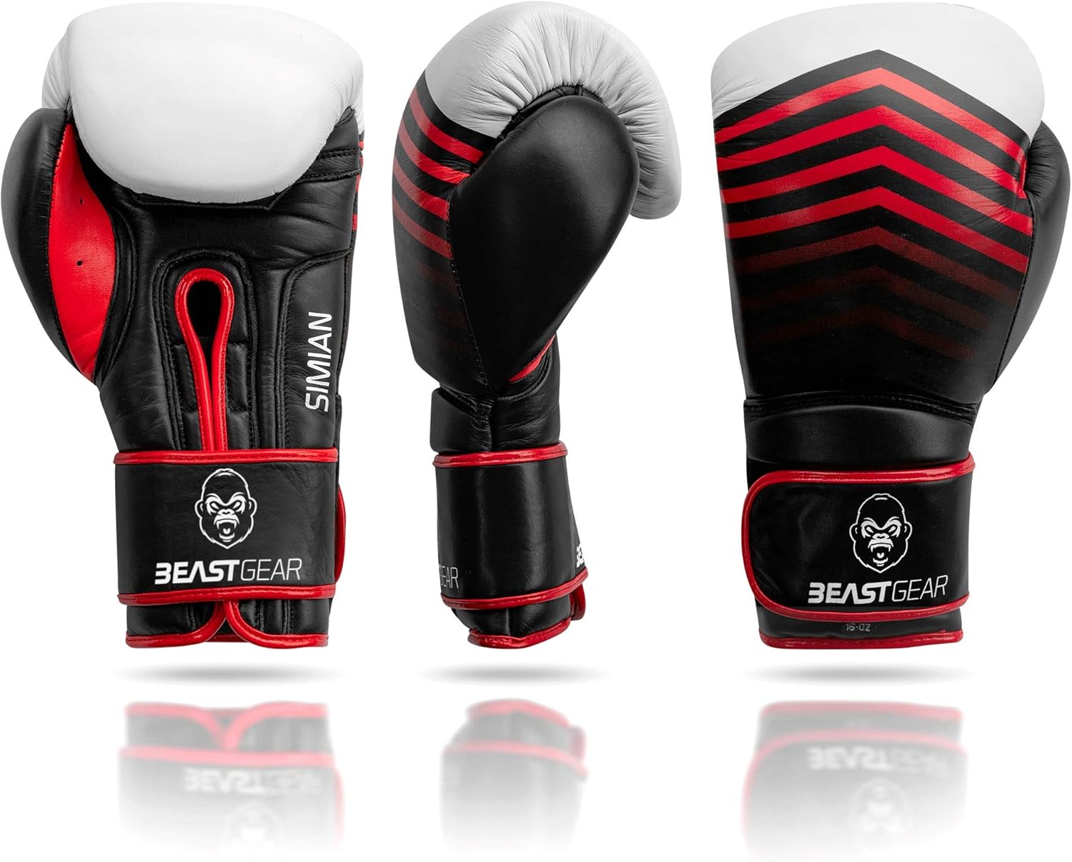Beast Gear Boxing Gloves Simian Model Genuine Cowhide Leather Training Gloves For Punch Bag