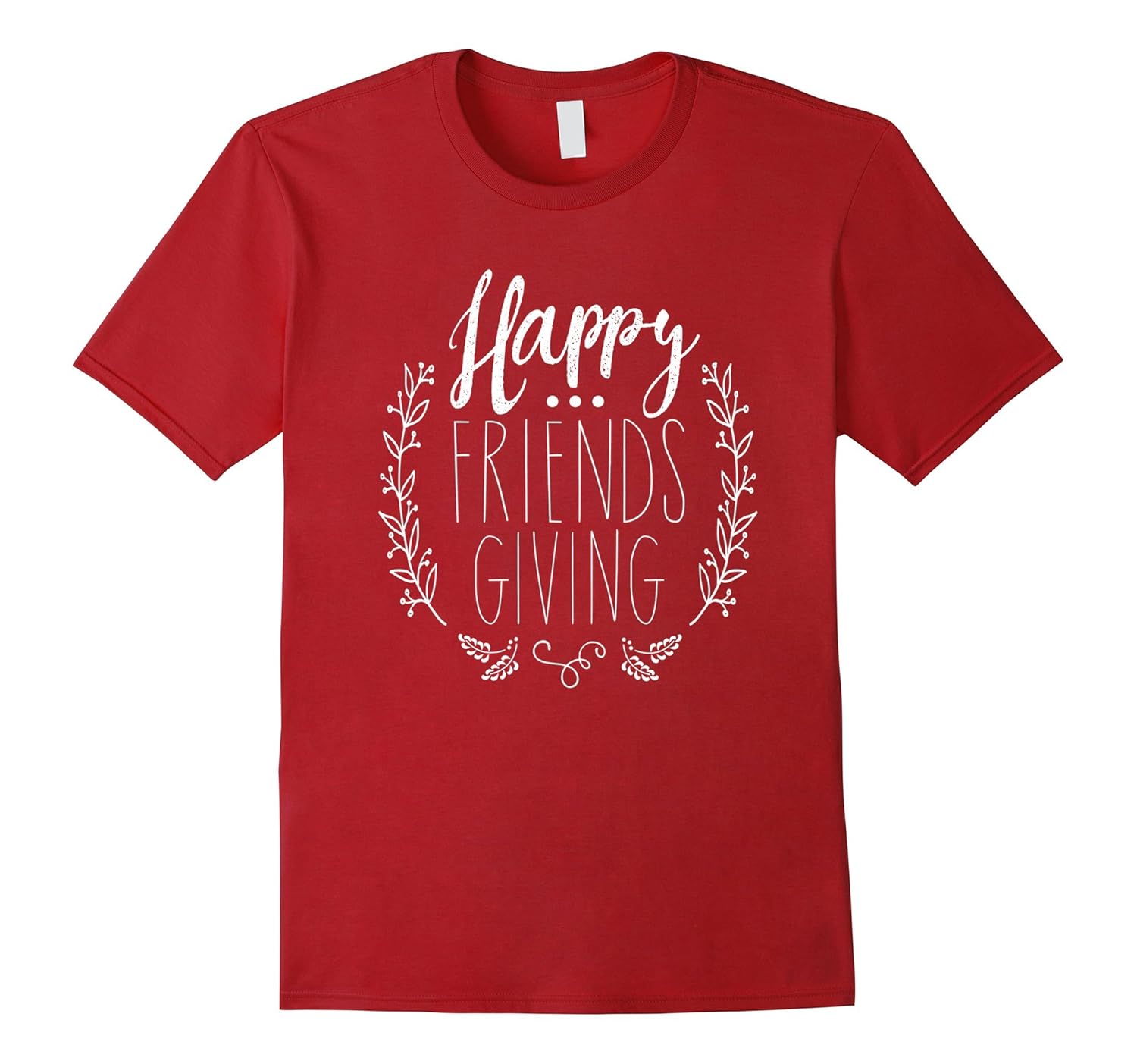 Happy Friendsgiving Shirt with wreath-ANZ