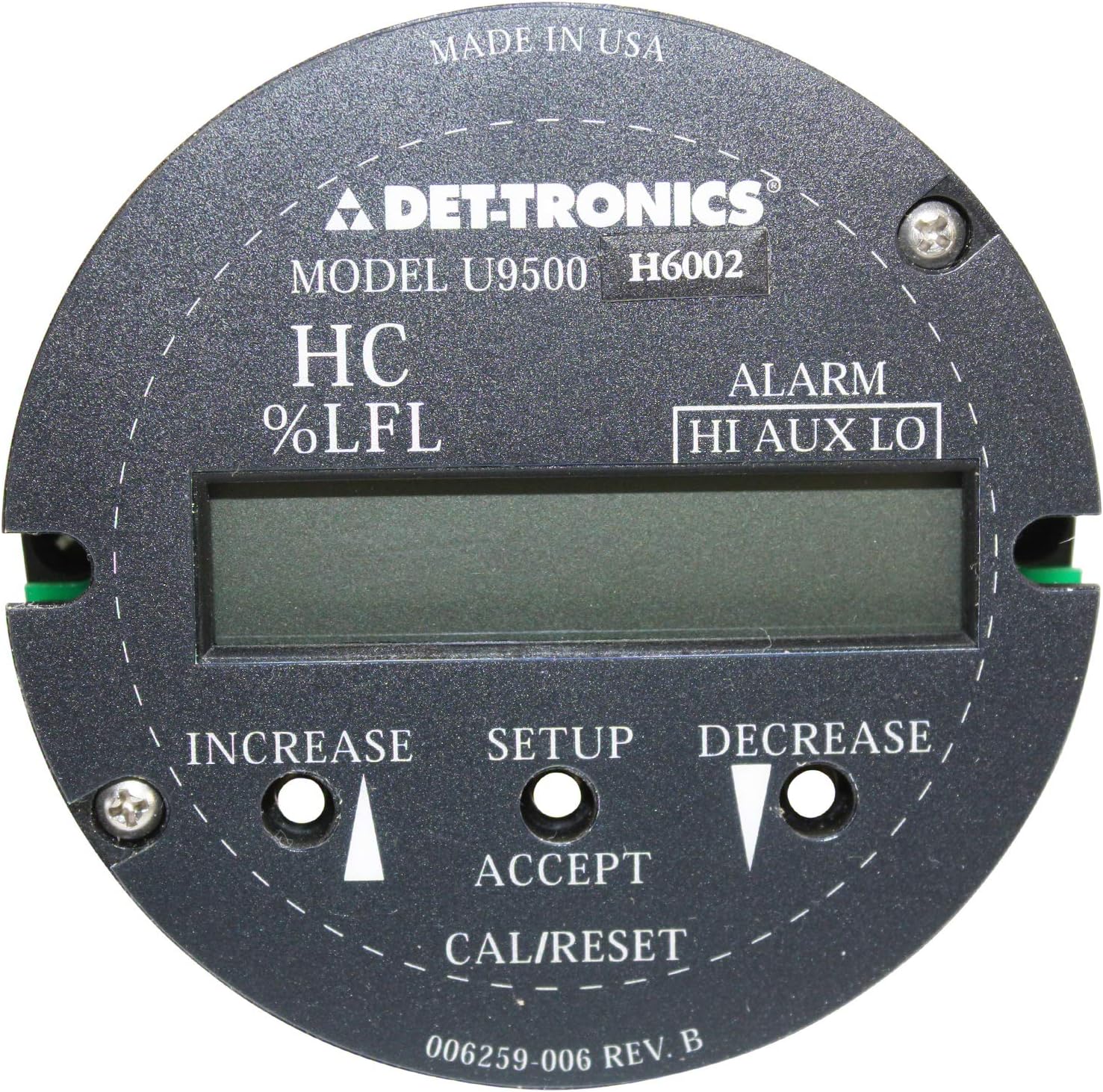 Detector de det-tronics Electronics 006265 – 003 u9500h6002 Gas dispositivo transmisor memoria: Amazon.es: Bricolaje y herramientas