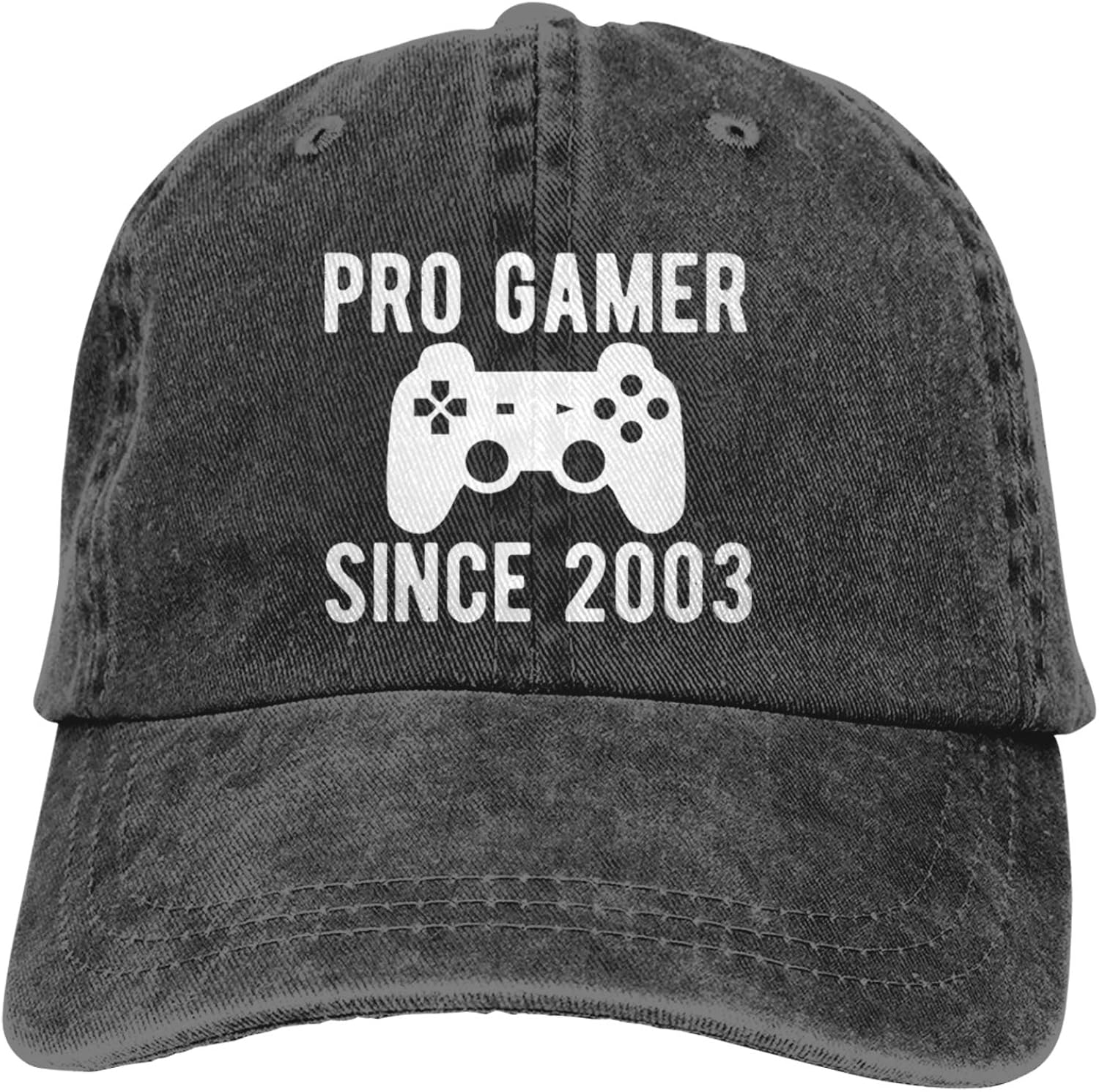 Pro Gamer Since 2003 PC Console VR Gamer Hat Dad Hat Baseball Cap Adjustable Unisex Baseball Hat