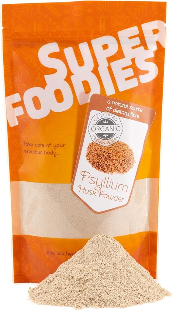 Superfoodies Organic Psyllium Husk Powder 100G (20 Daily Servings