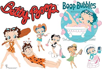Amazon Com Fun Express Betty Boop Characters 24 X 36 Wall Jam