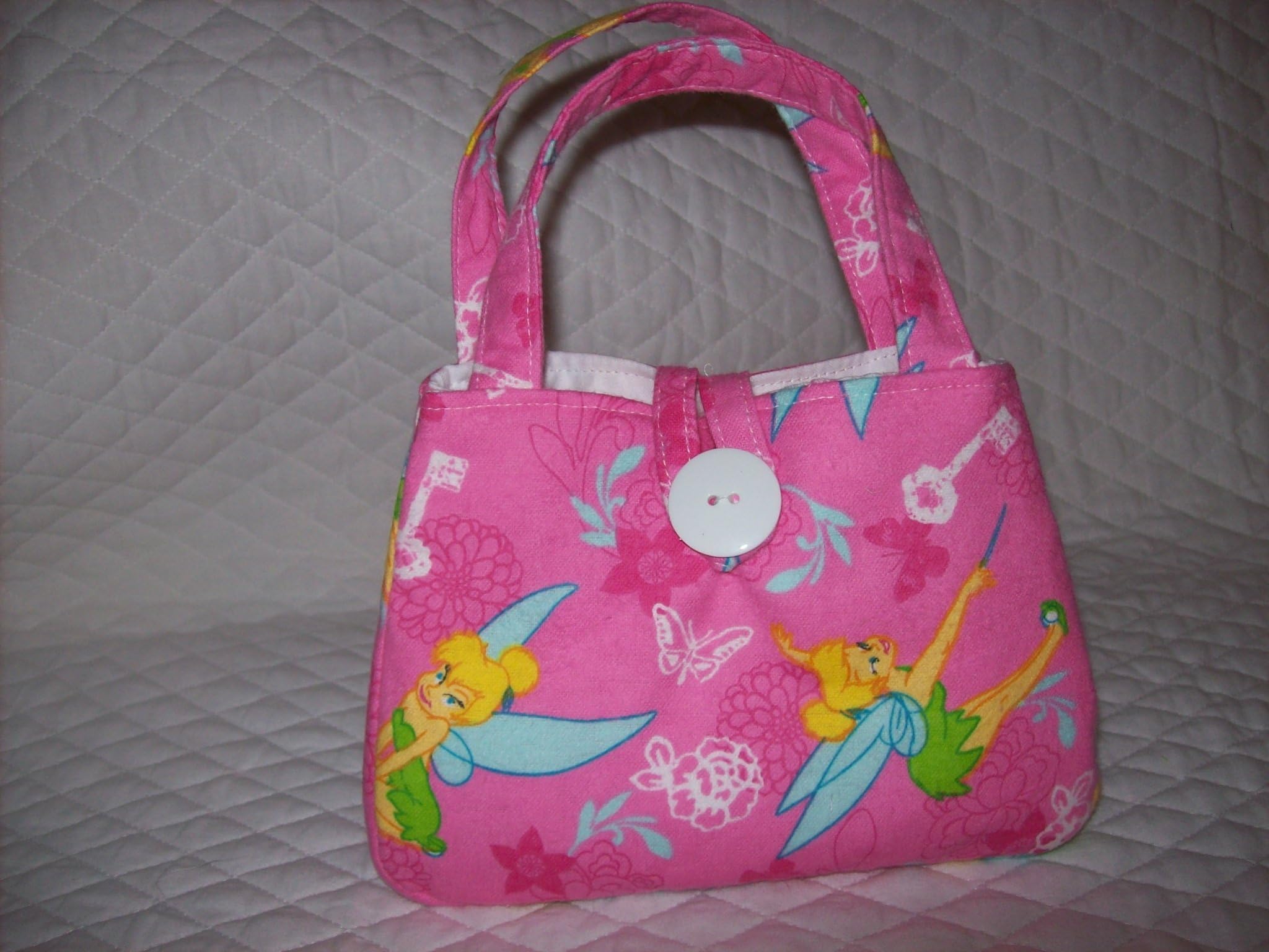 Tinkerbell Little Girls handbag, Handmade