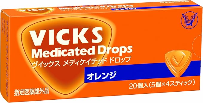 Amazon 大正製薬 医薬部外品 ヴイックスドロップオレンジ コ入 大正製薬 ドラッグストア