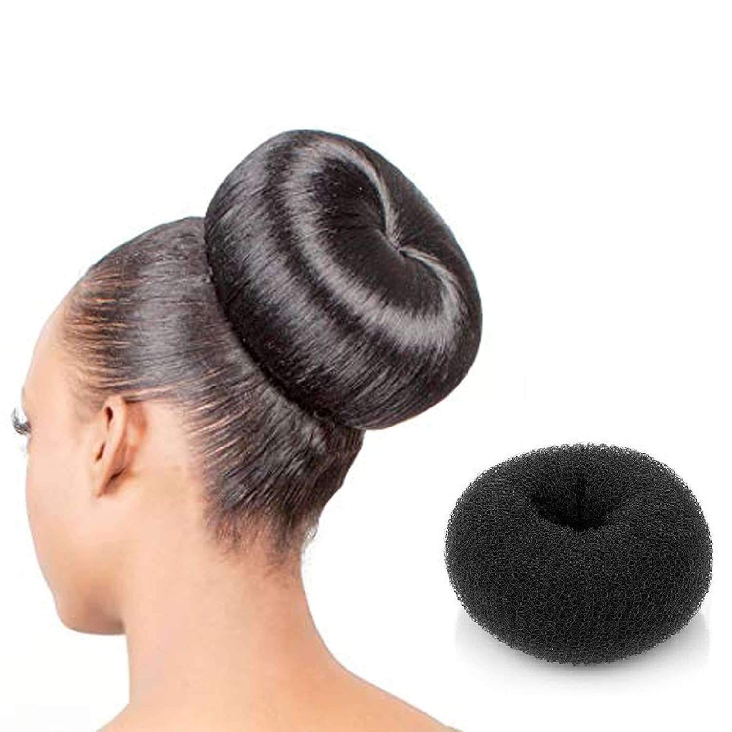 Buy Ekan Bridal Juda Hair Donut Bun Maker Big Black 30 Gram Pack