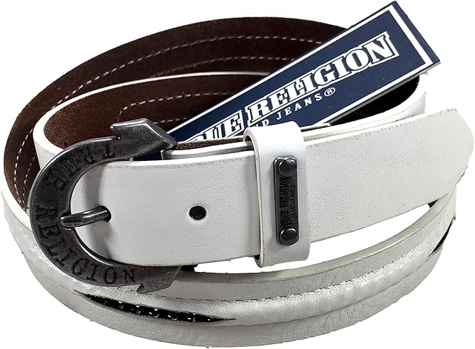 true religion horseshoe buckle belt