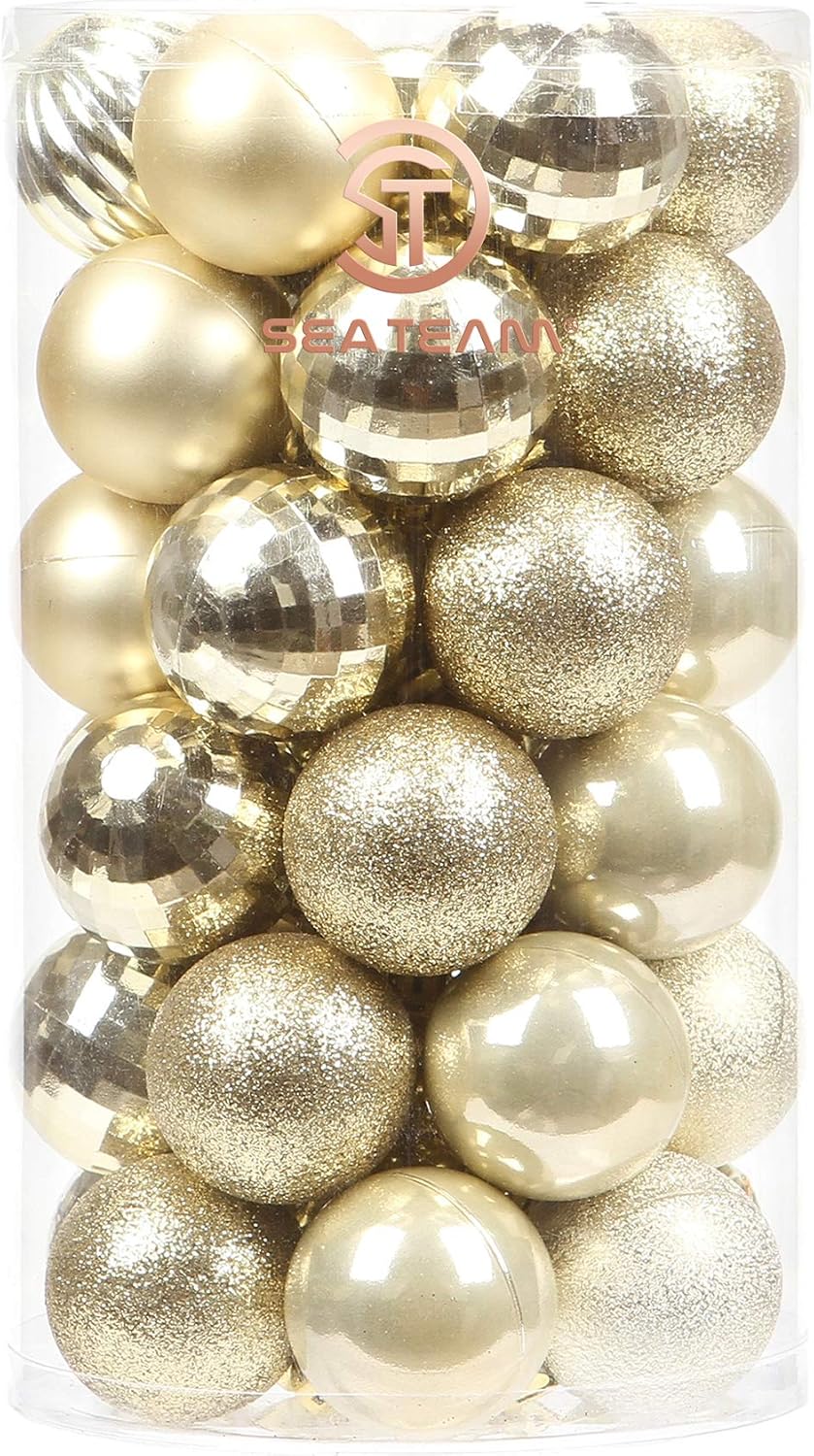 Sea Team 41Pack Christmas Ball Ornaments with Strings
