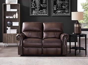 Amazon Com Hydeline Raymond Power Leather Reclining Sofa Set With
