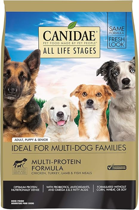 canidae dog food feeding chart
