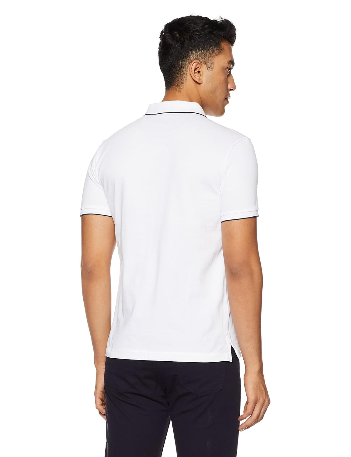 arrow sports men's solid regular fit t-shirt