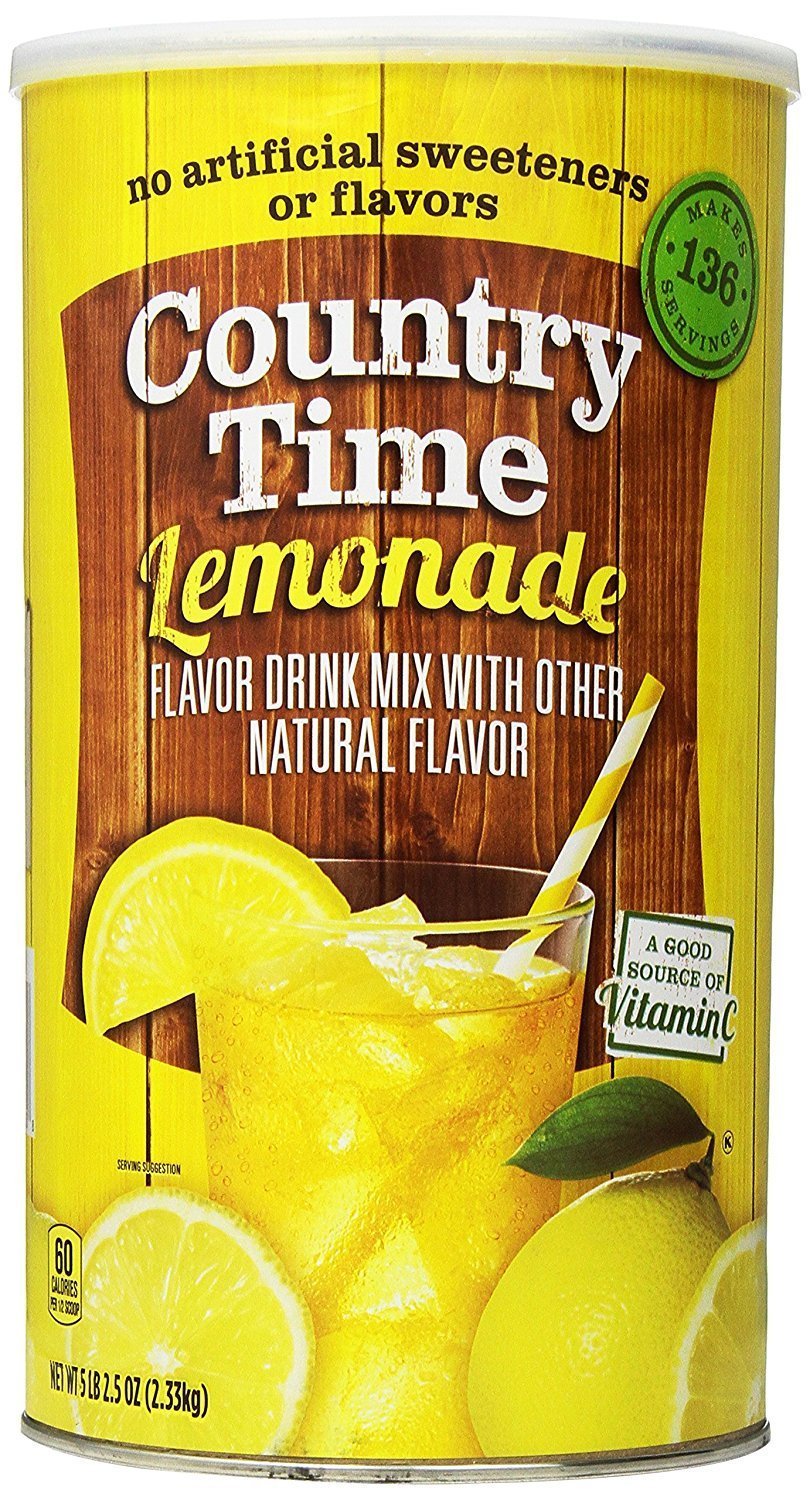 How Much Is A Scoop Of Country Time Lemonade Country Poin