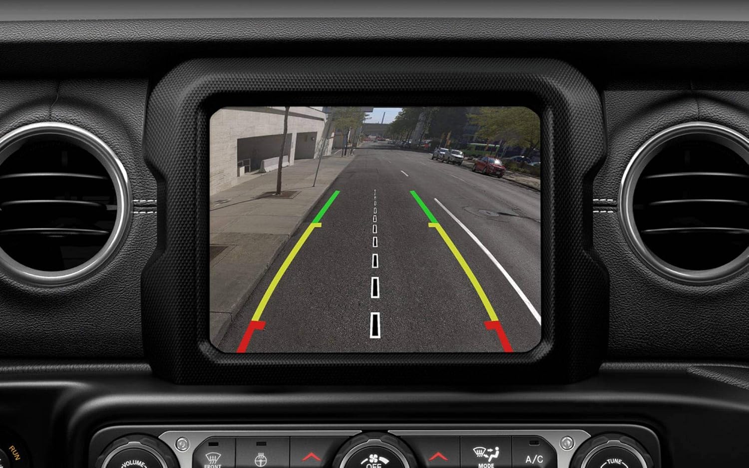 QINGTIAN JK Unlimited Sahara License Plate Model Reversing Camera Rear