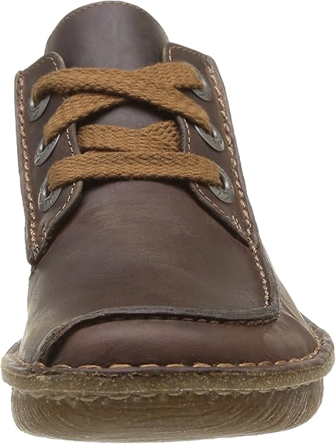 clarks funny dream brown leather