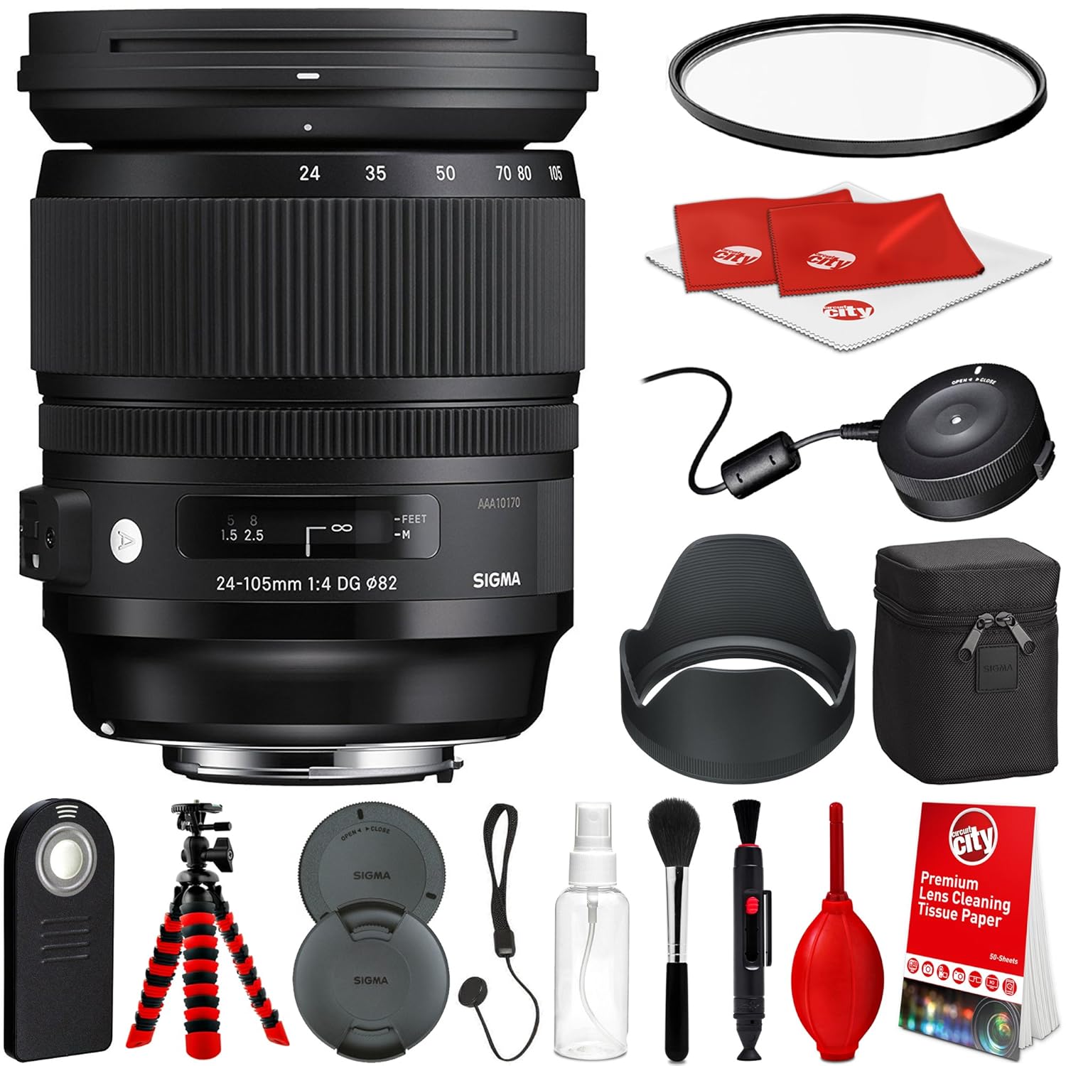 Sigma 24 - 105 mm F4 arte DG OS HSM objetivo para Nikon Cámaras ...