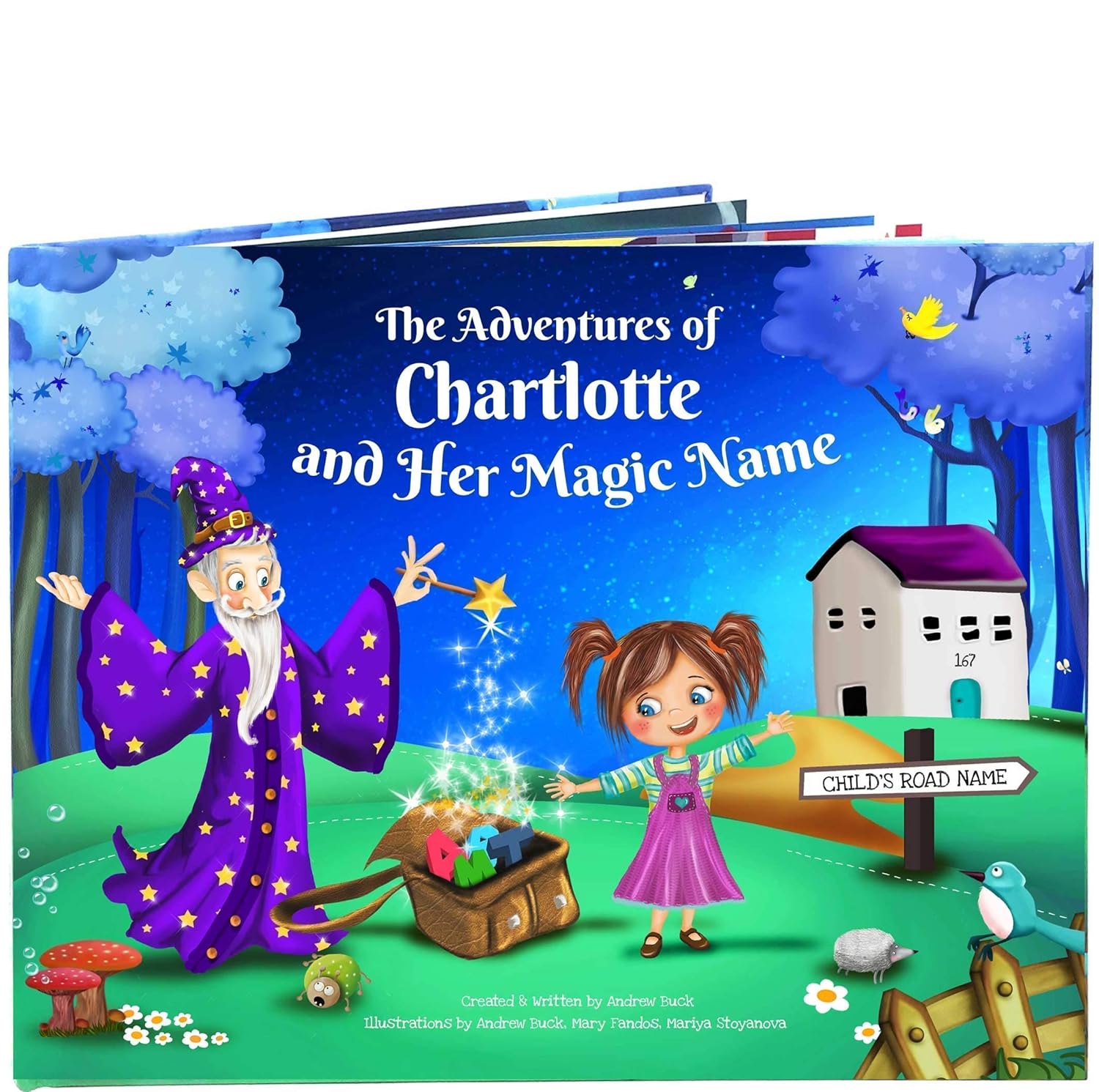 Child's Christening, Birthday Gift A Personalised Children's Book A