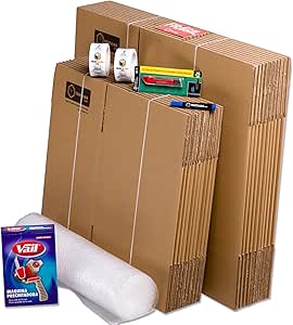 TeleCajas® | Pack Mudanza (Cajas de cartón, plástico ...