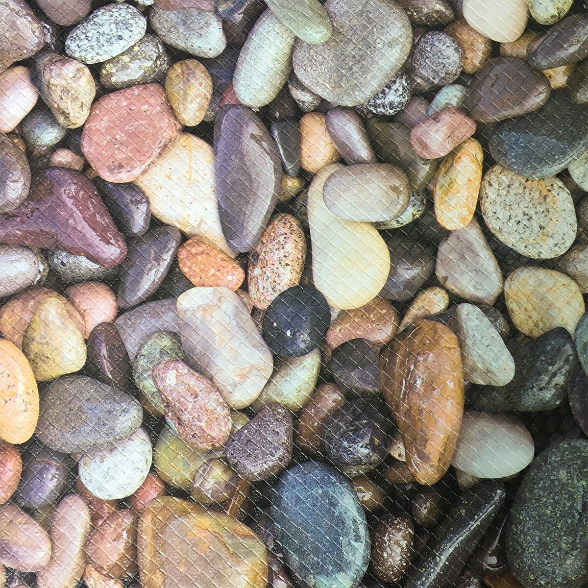 Art3d Premium Reversible Anti Fatigue Kitchen Mat Non-Slip Kitchen Rug Standing Floor Mat (18x30, Pebble & Wood): Kitchen & Dining