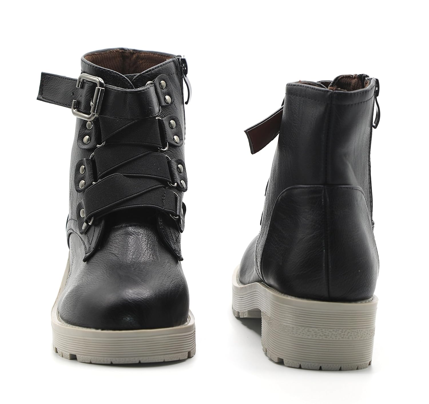 brauch women's black boots