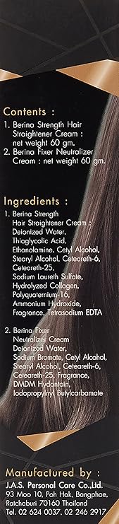 strength hair straightener cream