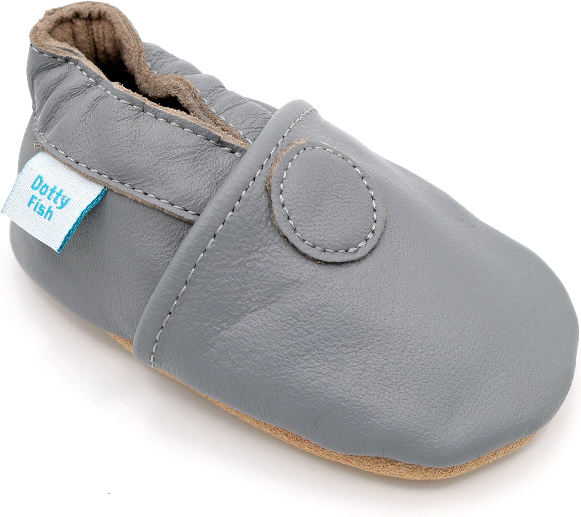 Soft Leather Baby Shoes with Non Slip Suede Soles. 0-6 Months to 4-5 Years. Stars, Animals and Plain Styles for Boys and Girls. Toddler Shoes.
